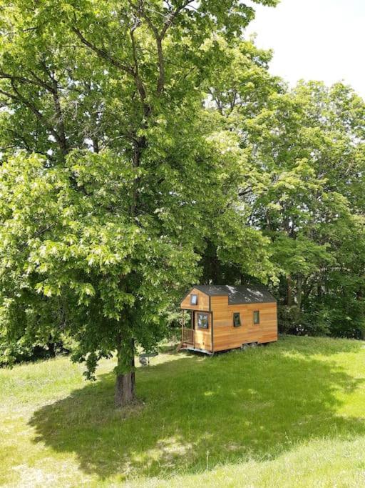 Micro Maison Bois / Tiny House Au Calme Крест Экстерьер фото