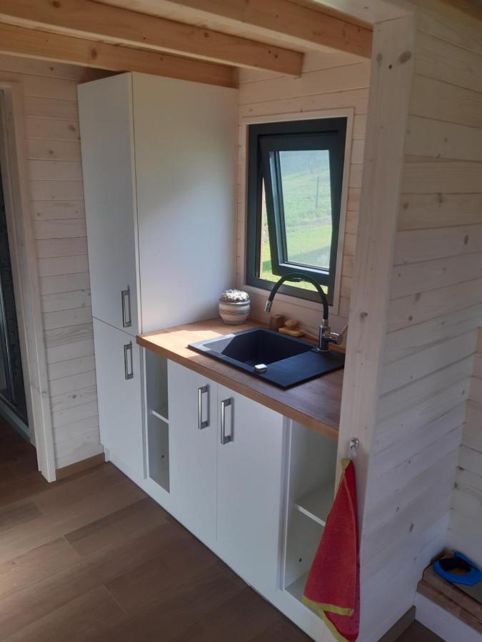 Micro Maison Bois / Tiny House Au Calme Крест Экстерьер фото