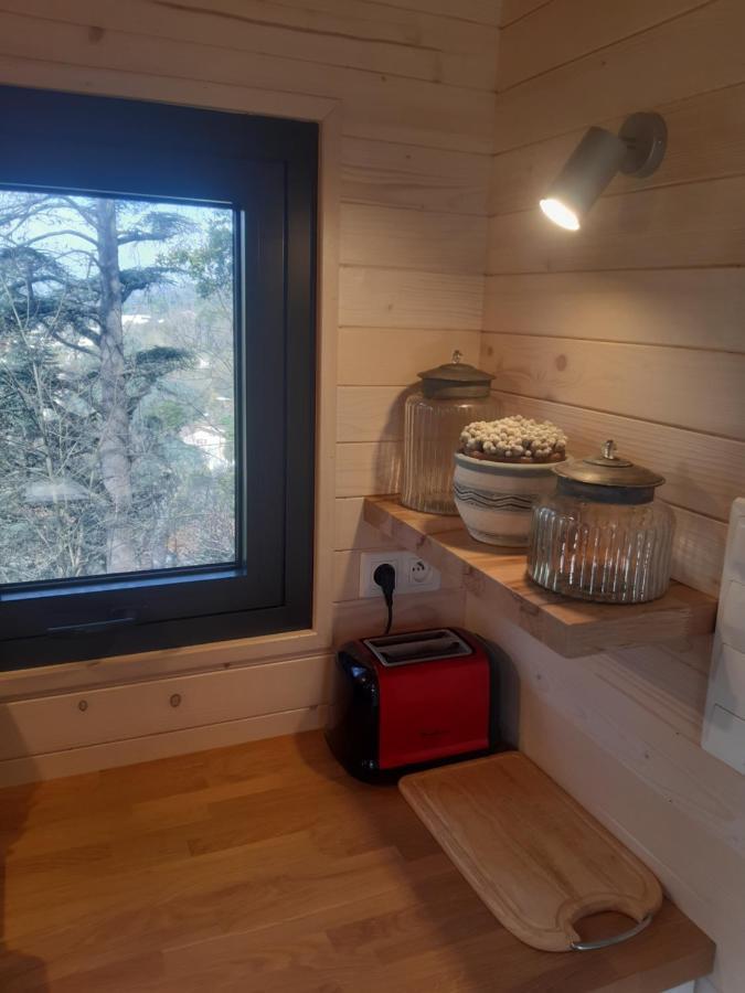Micro Maison Bois / Tiny House Au Calme Крест Экстерьер фото